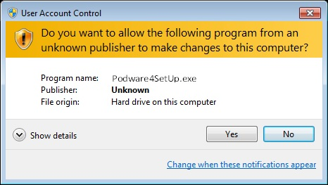 Installing Podware